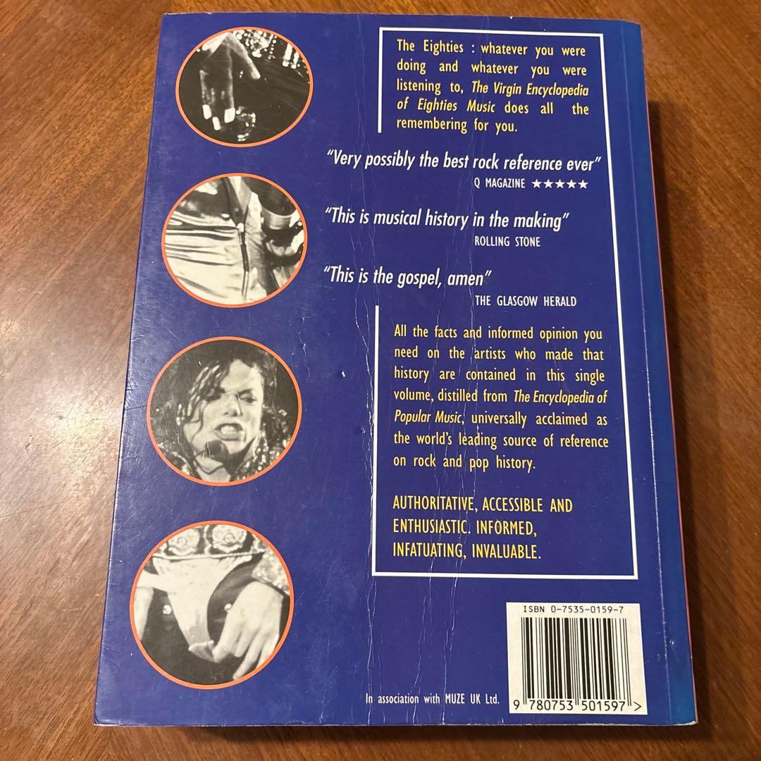洋書 Virgin Encyclopedia of Eighties Music