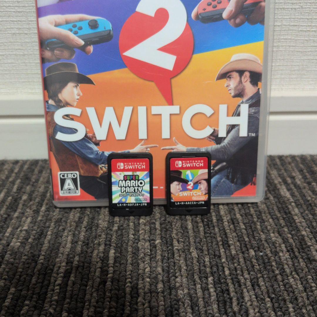 switchスーパーマリオパーティと1-2switchセット品