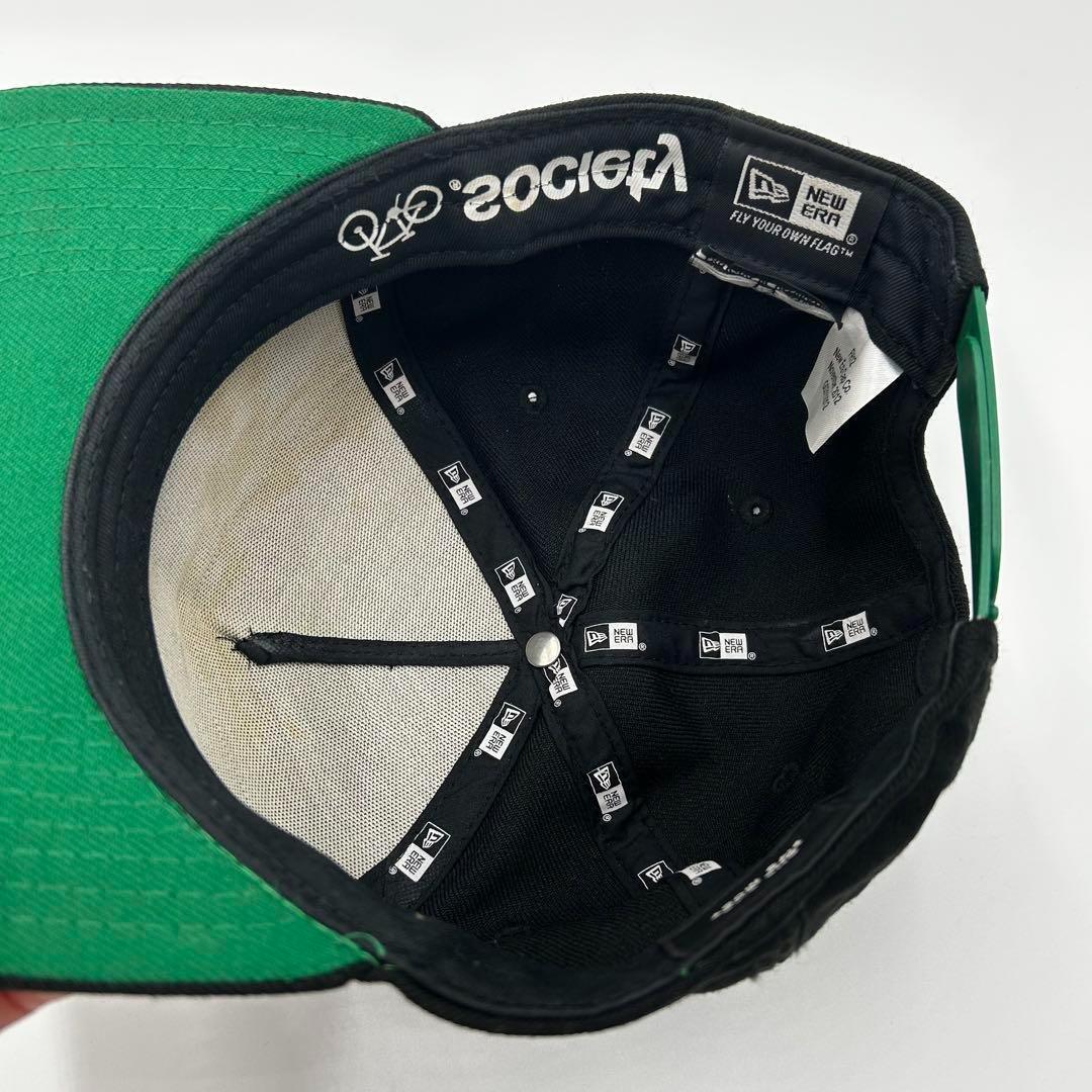 【NEW ERA ×SOCIETY 】激レア‼︎キャップ　自転車ロゴ　入手困難
