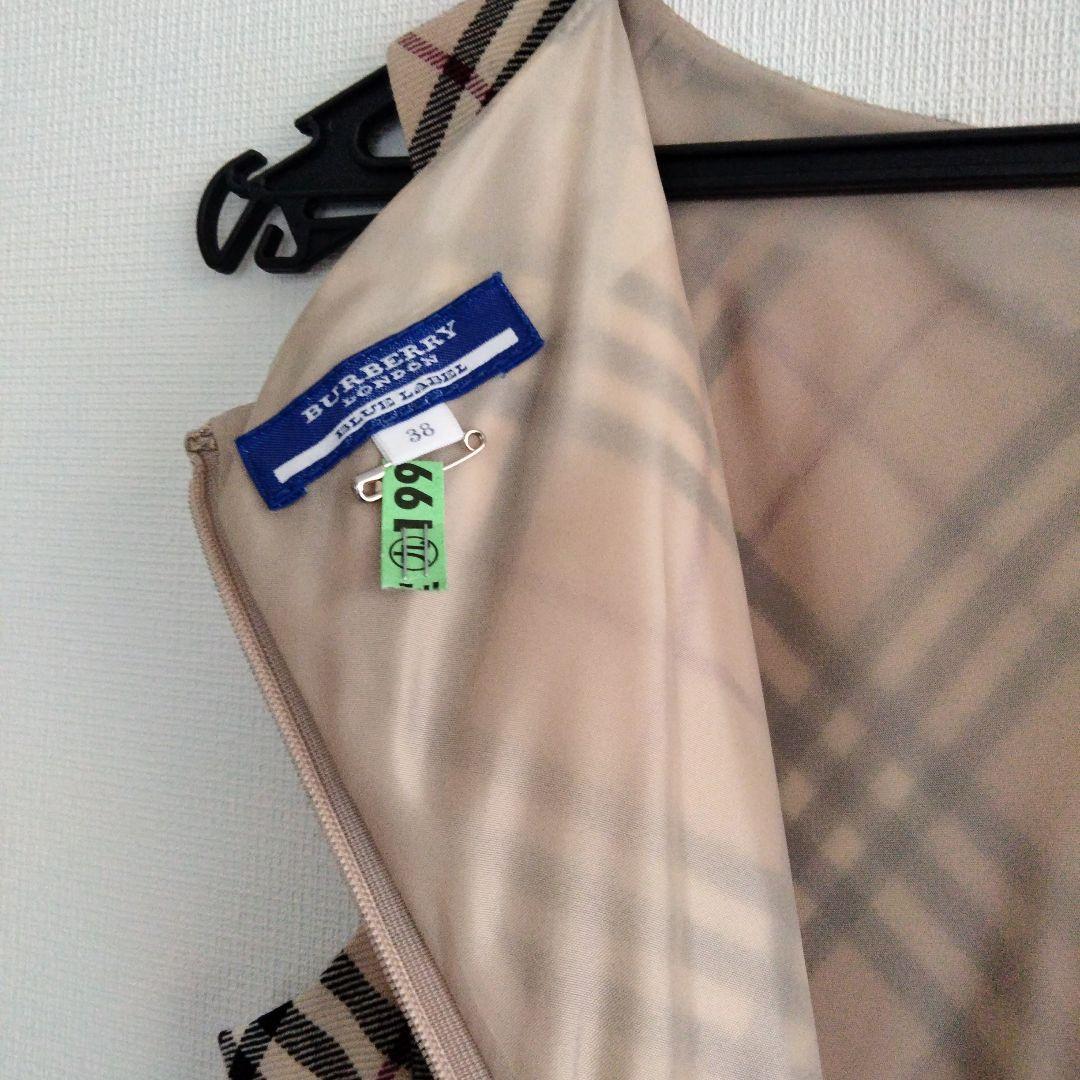 BURBERRY BLUELABEL　 ノースリーブ ワンピース 38
