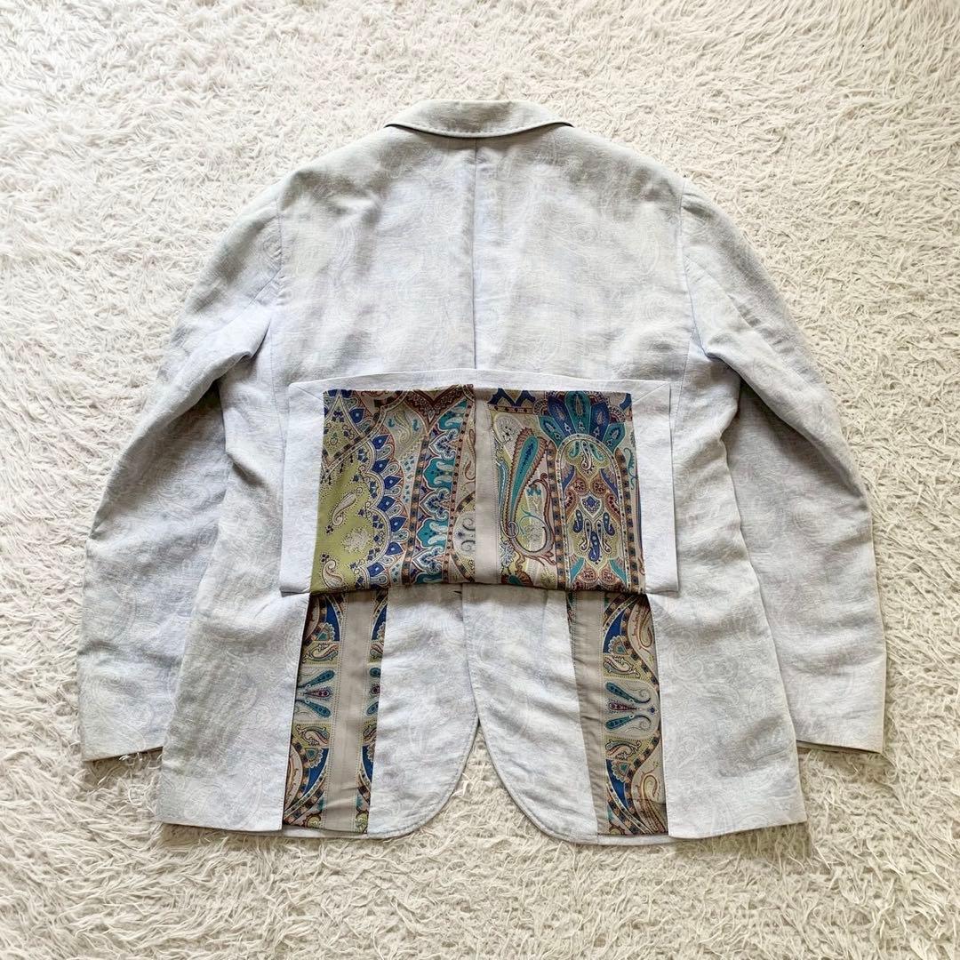 ETRO　エトロ　ペイズリー　ジャガード　テーラードジャケット　サイズ52