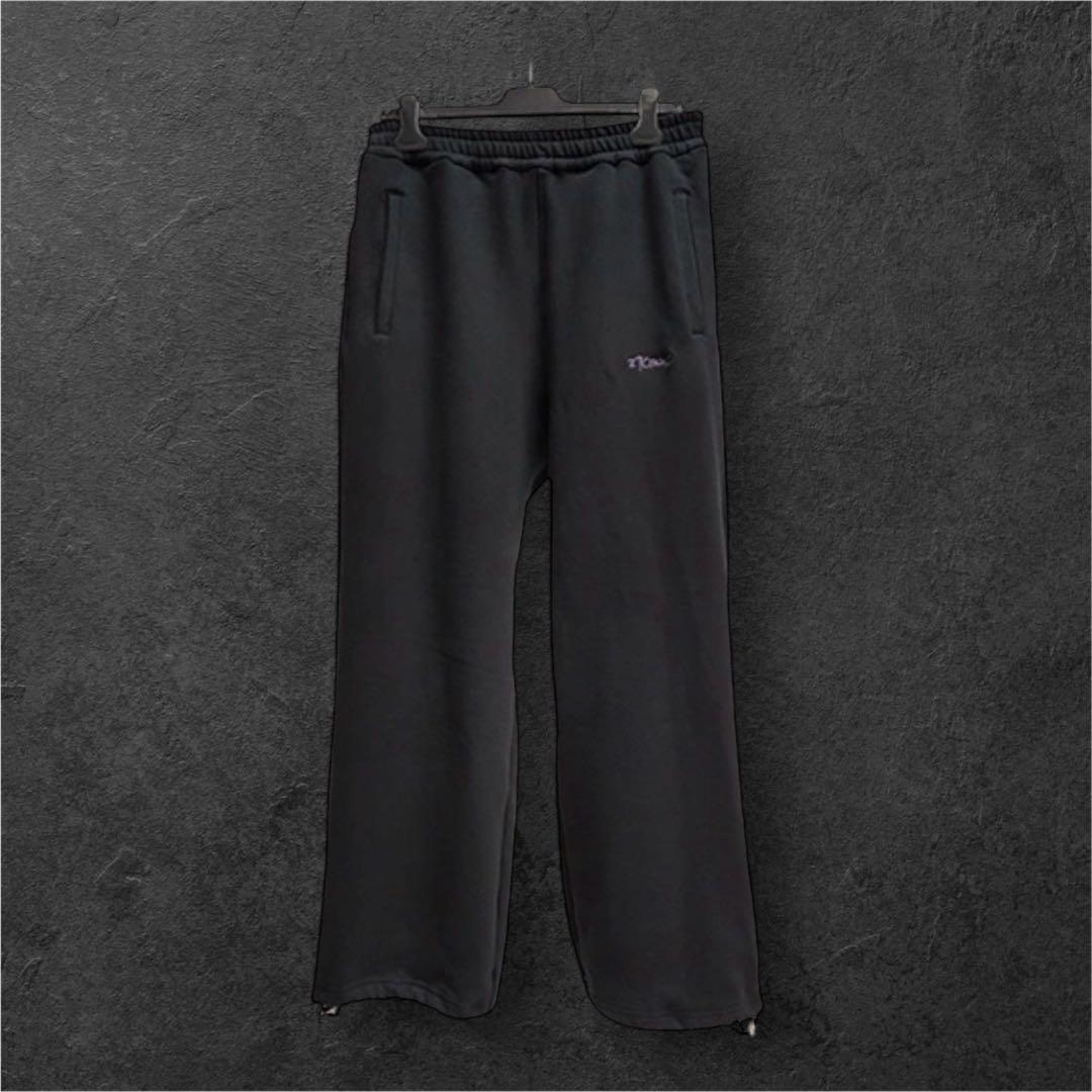 AMNJX平本蓮27CIRCUS ブラック スウェットパンツ