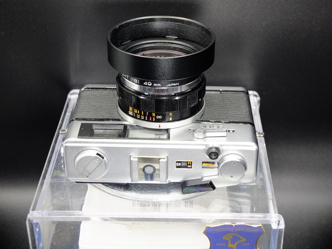 オリンパス35DC／F・ZUIKO 40ｍｍF1.7付【実写確認済整備品】