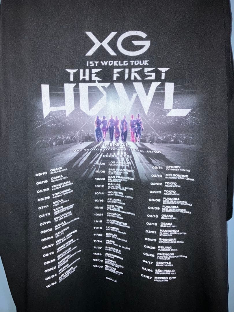 XG The first HOWL FINAL Vintage Tシャツ XXL