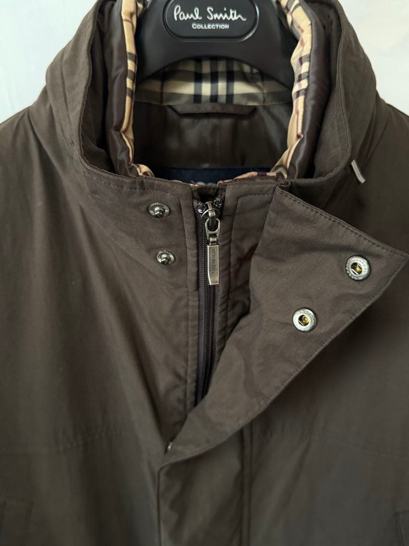 Burberry London バーバリー ハーフコート ライナー、フード付