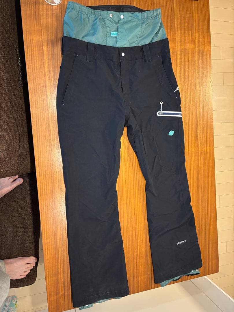 REW GORE-TEX スノーボードパンツ 黒 L