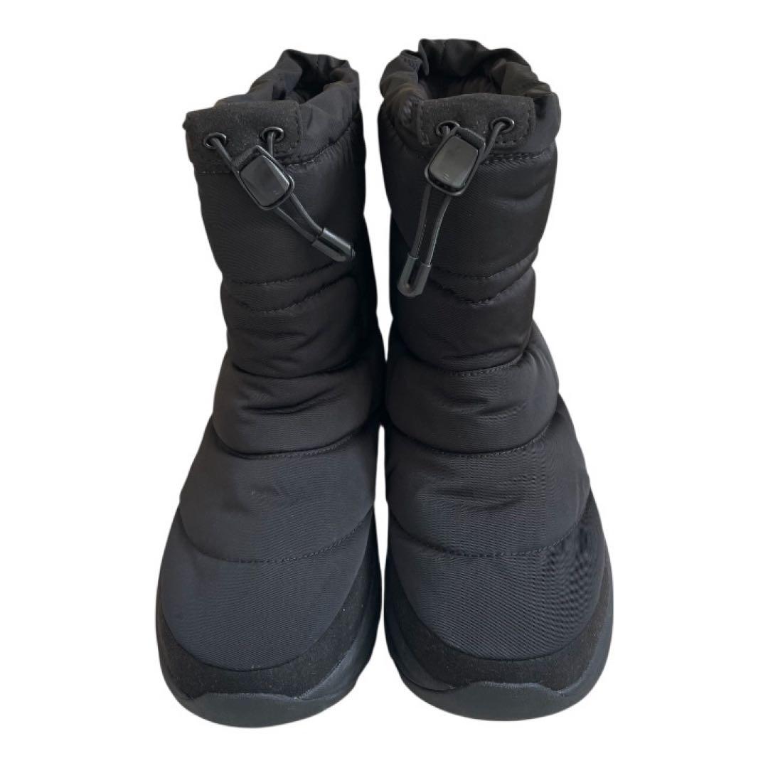 【美品】THE NORTH FACE 黒 ヌブシ スノーブーツ 25.0