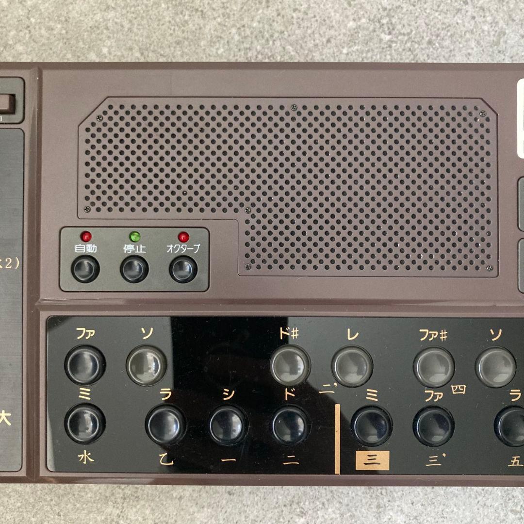 【動作OK】詩吟コンダクター 日本コンダクター販売 電子楽器 革製バック付き