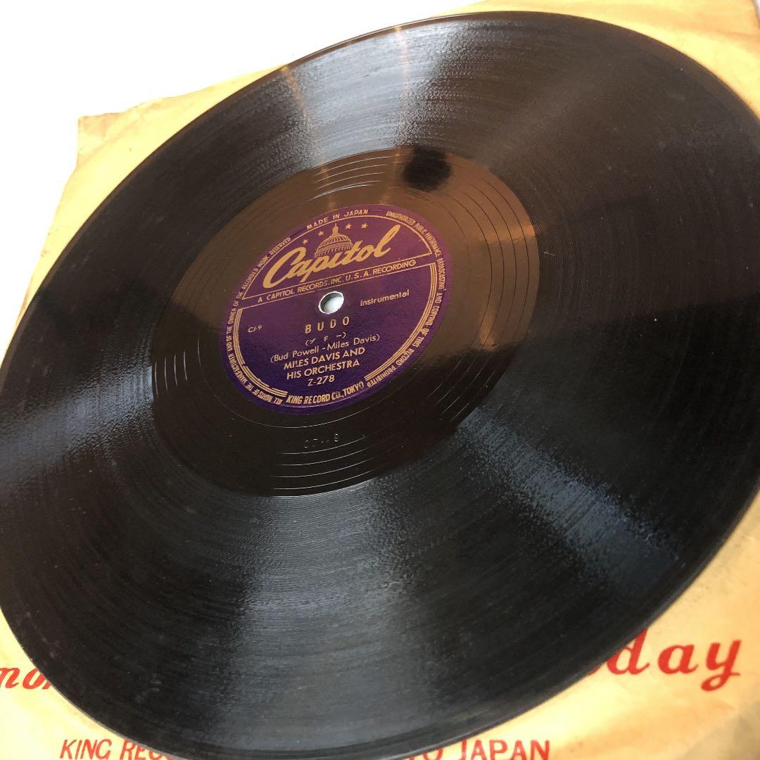 貴重‼︎78rpm マイルスデイヴィス MILES DAVIS SPレコード