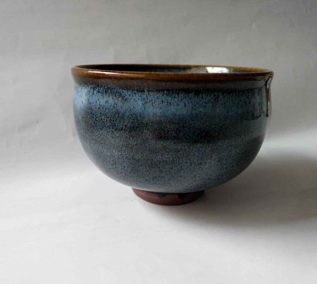延年窯 茶碗 共箱 茶器 抹茶碗 美品 です。