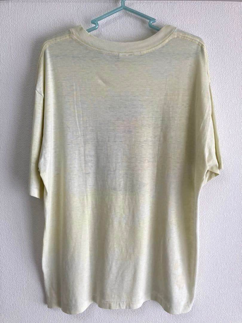 80s 90sヴィンテージTシャツ tee アニメ　キャラ　BEER XL