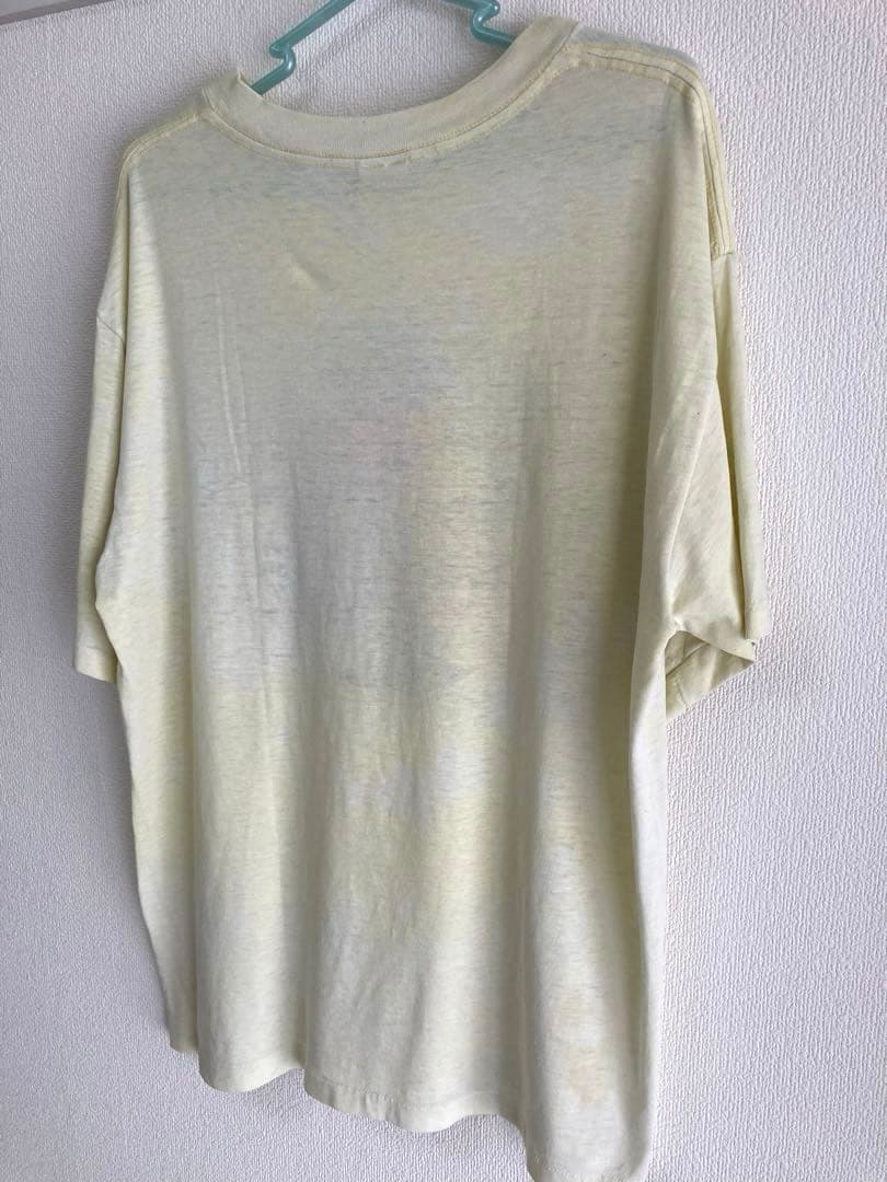 80s 90sヴィンテージTシャツ tee アニメ　キャラ　BEER XL