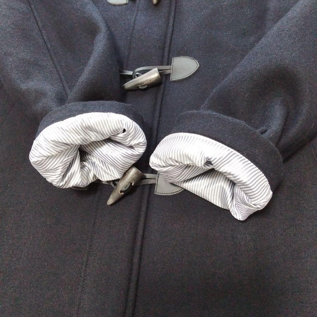 極美品❉ KENT ケント ダッフルコート ウール フード 2way 紺 4L