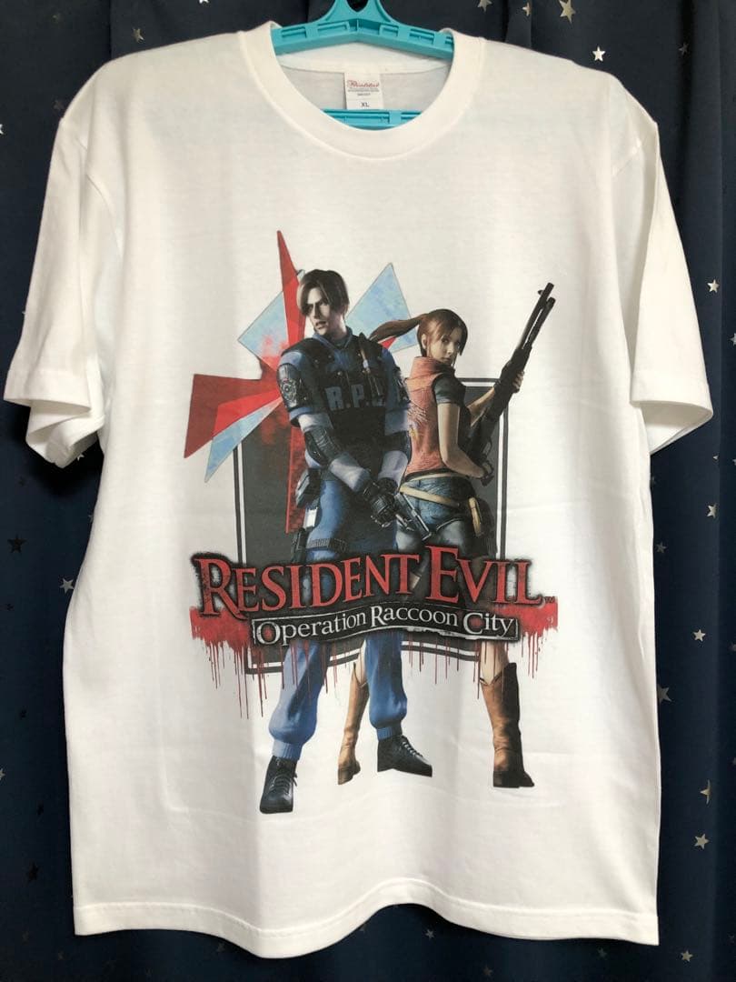 輸入品　バイオハザード レオン&クレア Tシャツ　　　　XLサイズ