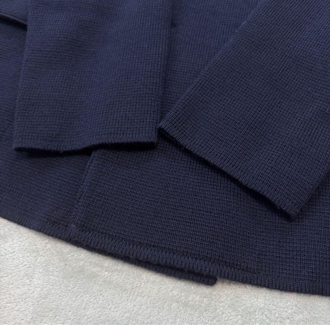 極美品✨ LARDINI ダブルテーラード　ミラノリブニット　金ボタン　現行6B