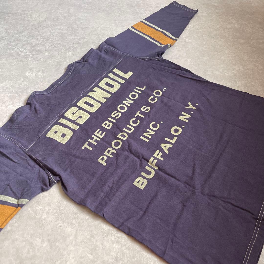 BOOTLEGGERSブートレガーズBISONOILフットボールTシャツM