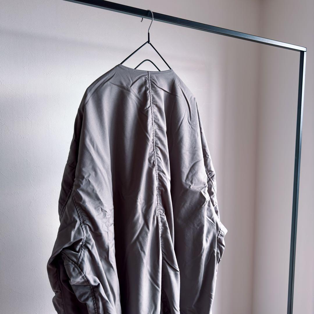 ジャケット・アウター issue things No Collar Coat grey