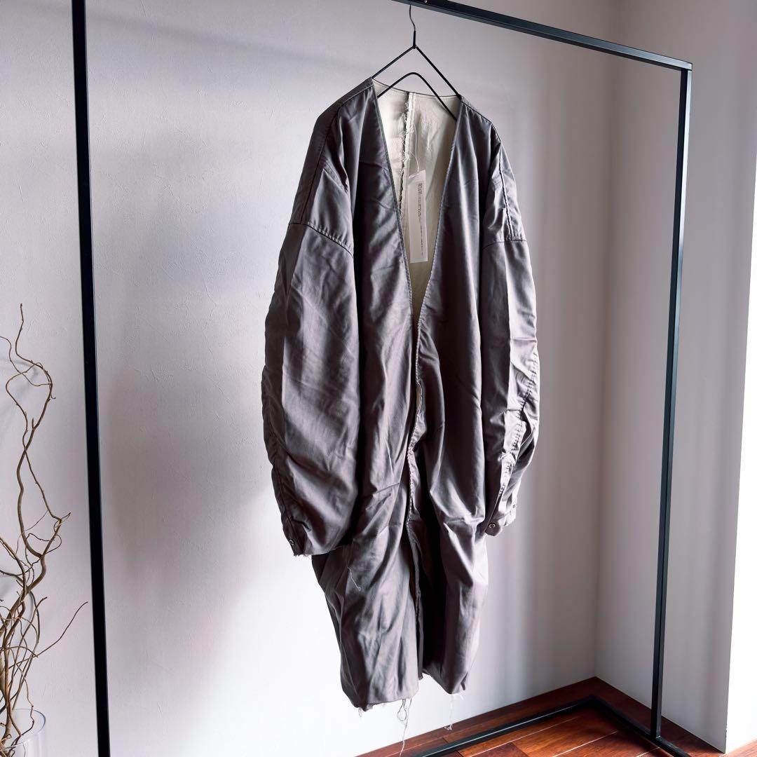 ジャケット・アウター issue things No Collar Coat grey
