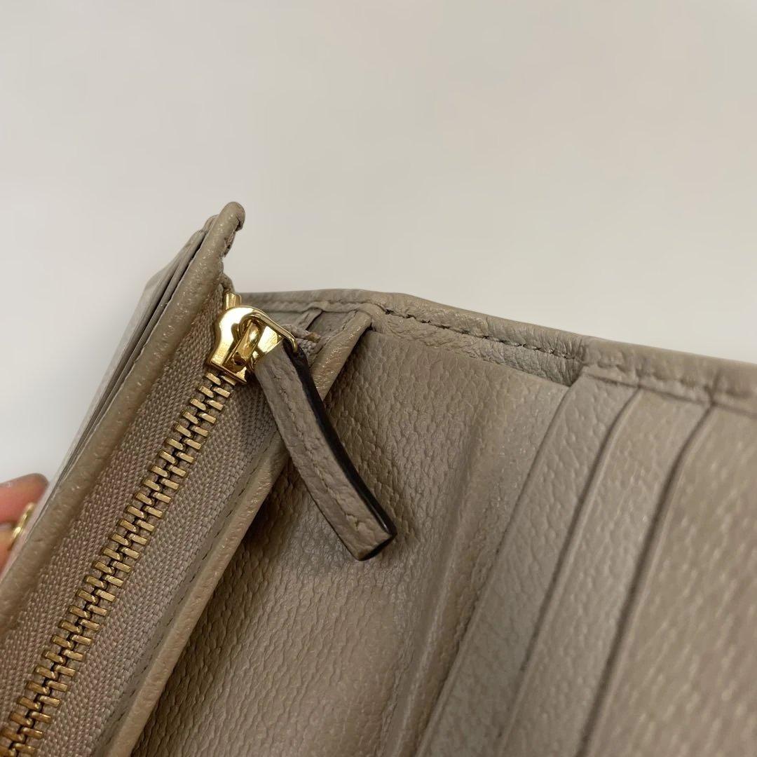 グッチ　ホースビット　財布　二つ折り　コンパクト