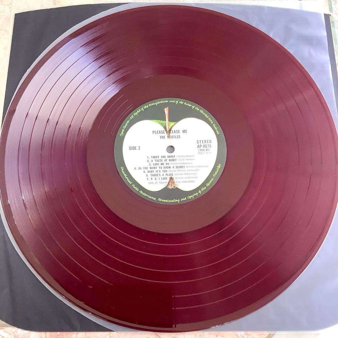 極美品! 赤盤! ビートルズ 1969年 補充票付 これがビートルズ VOL1