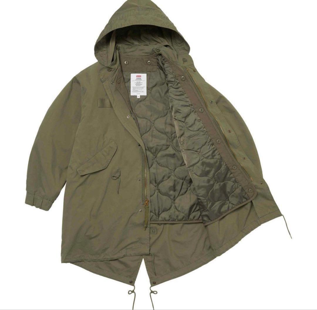 最終値下げSupreme Futura Fishtail Parka Olive