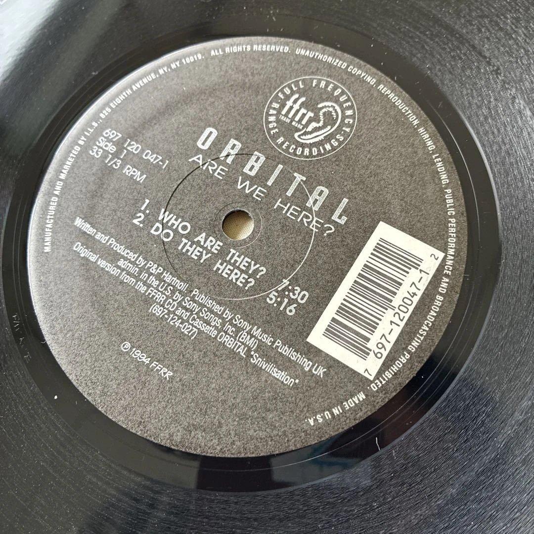 Orbital In Sides LP&12”5枚セット