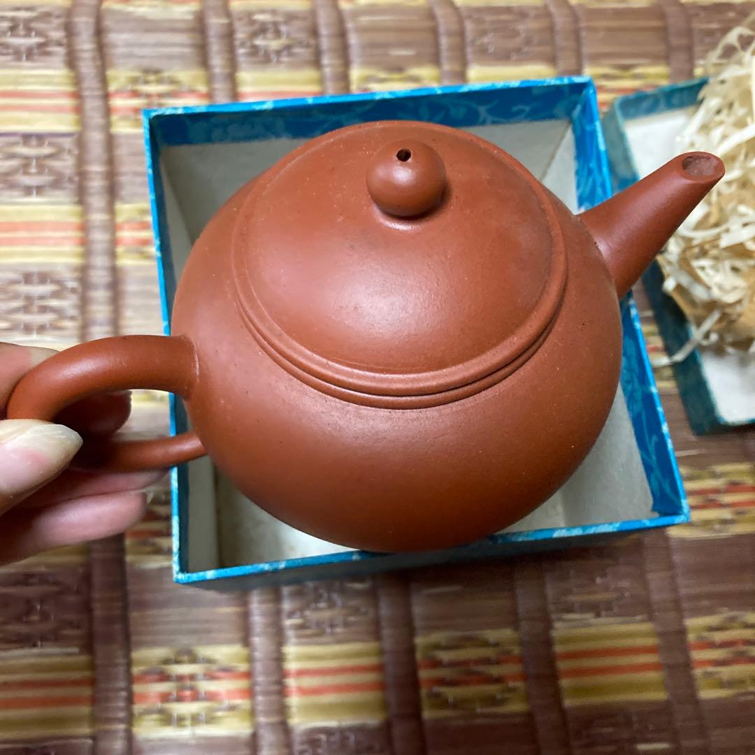 茶器 宜興紫砂 急須 中国宜興 壺 水平壺