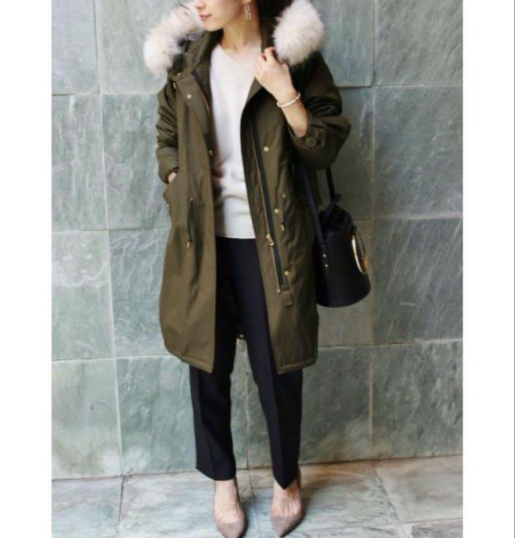 【未使用品】SALE‼️ IENA　定価47,300円　モッズコート　カーキ　M