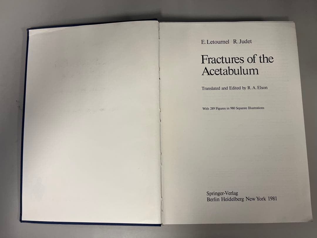 健康・医学 Fractures of the Acetabulum
