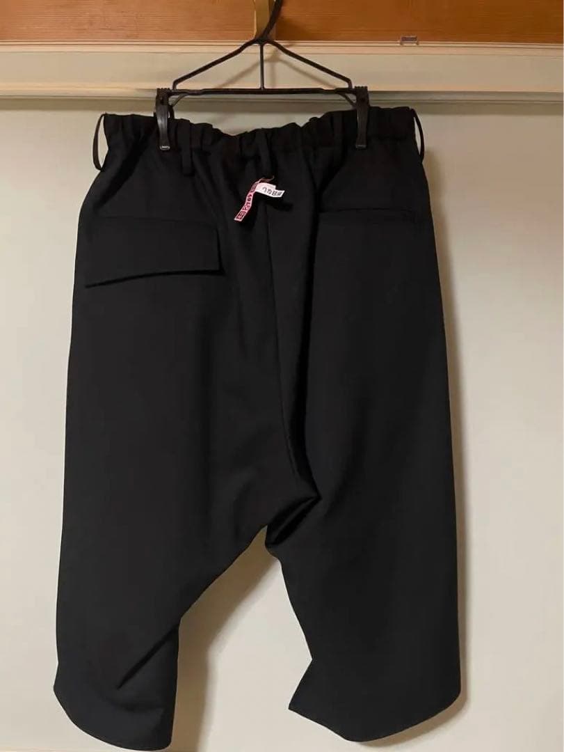 Sulvam 黒 サルエルパンツ Mサイズ