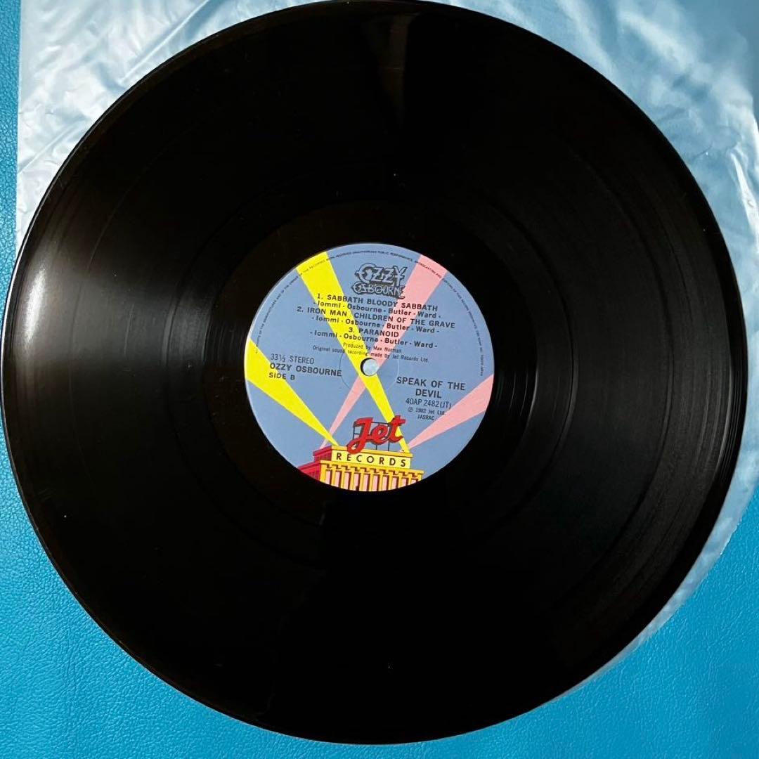 【中古LP】Ozzy Osbourne/ Speak of the Devil