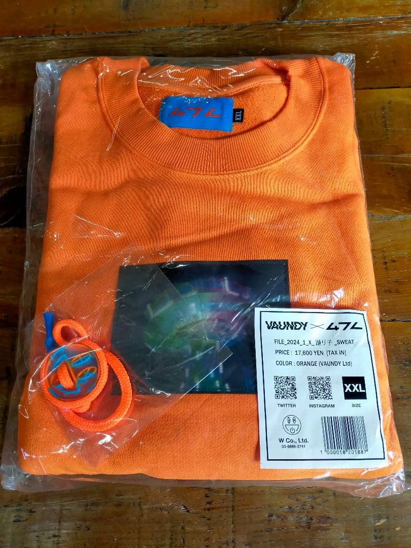 い*ぬ様 47L x Vaundy 踊り子 スウェット code47l バウンデ
