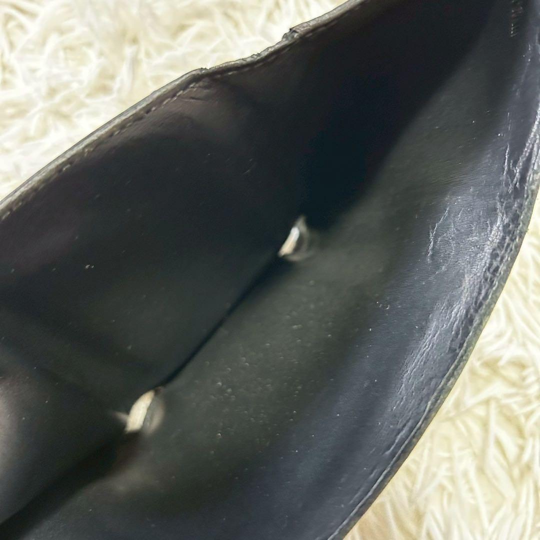 hinamiさん専用 折り財布　アナグラム　リピート　箱付き　ブラック