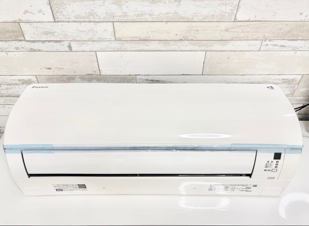 送料込みDAIKIN ルームエアコン F22ZTES-W 2022年製 ②室外機