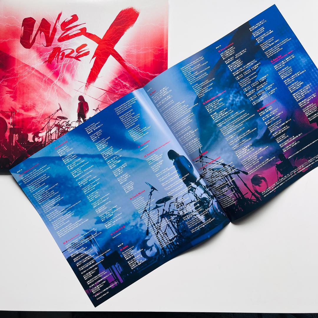 貴重カラーレコード 2LP X Japan We Are X エックス・ジャパン