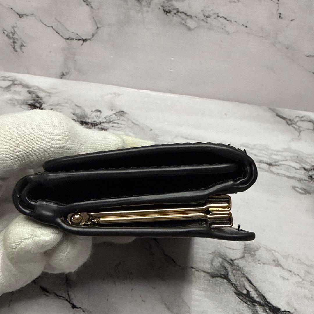 (美品)大人気、マイケルコース、折財布、オールレザー、サフィアーノ、がま口、高級