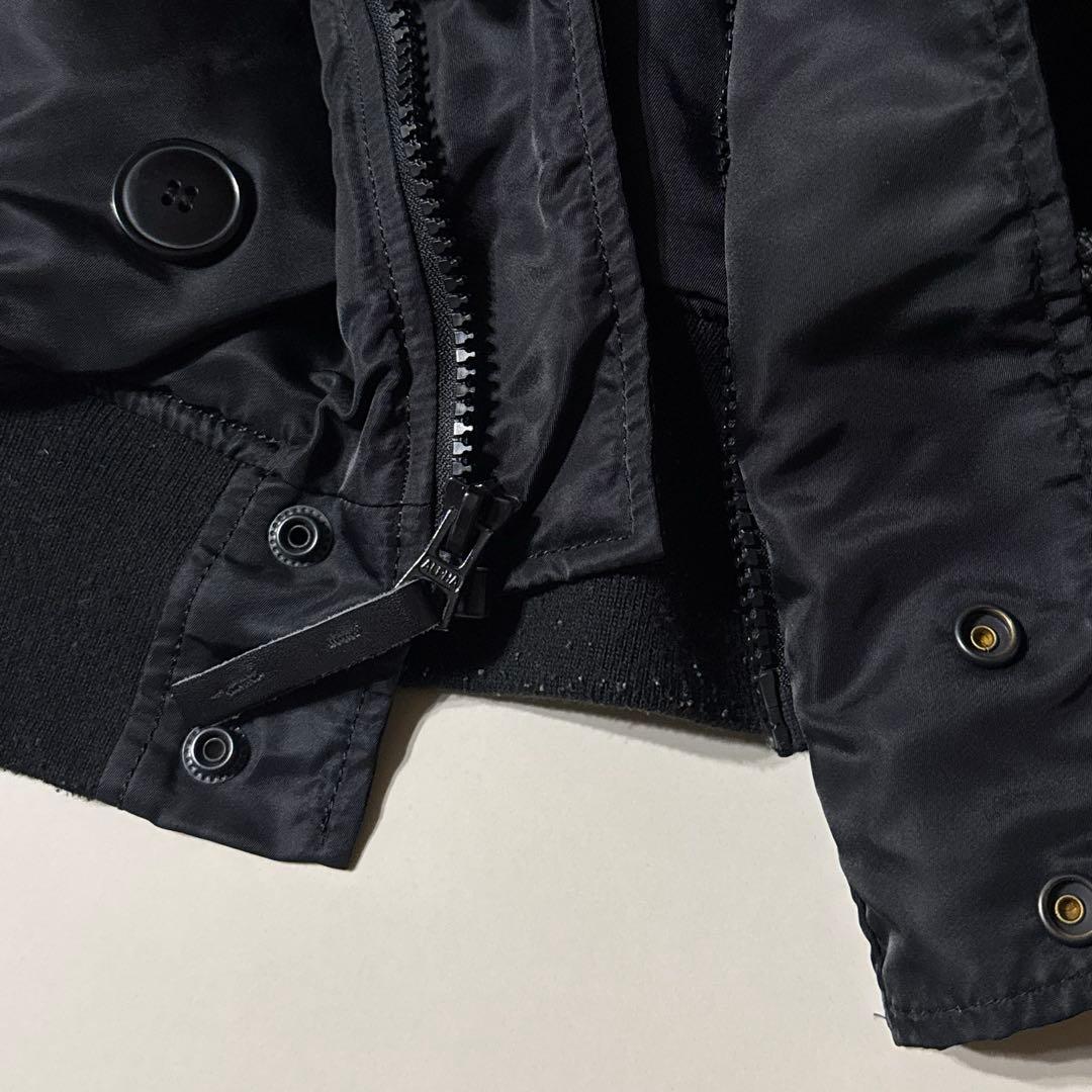 アルファ社 ALPHA INDUSTRIES N-2B ブラック Lサイズ 美品