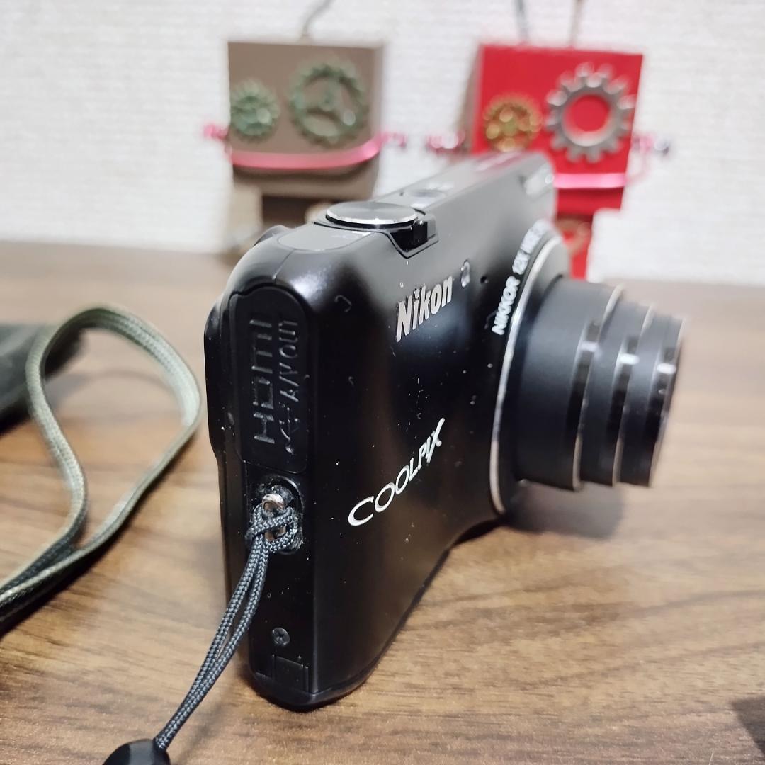 【動作確認済★美品】COOLPIX S6400 コンパクトデジタルカメラ