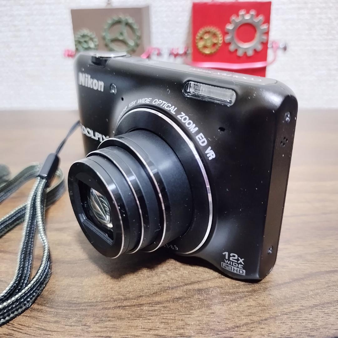 【動作確認済★美品】COOLPIX S6400 コンパクトデジタルカメラ