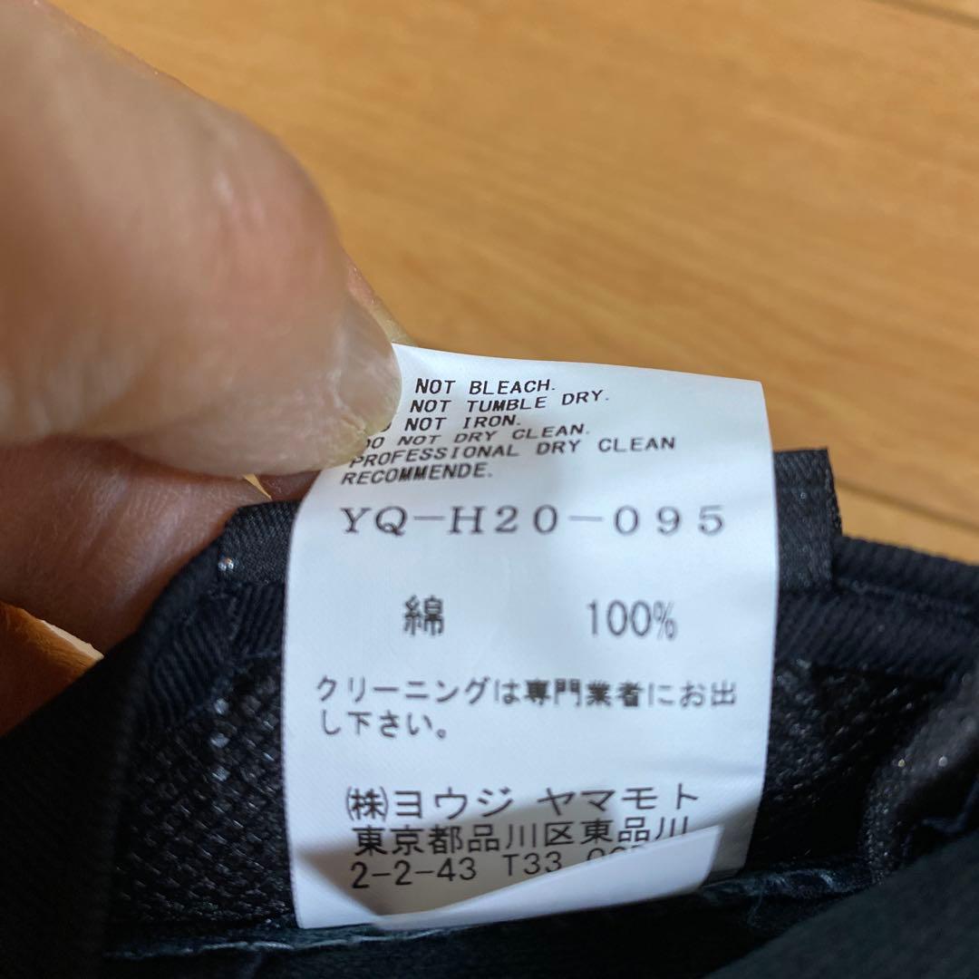 新品　Y's ニューエラ キャップ　ブラック
