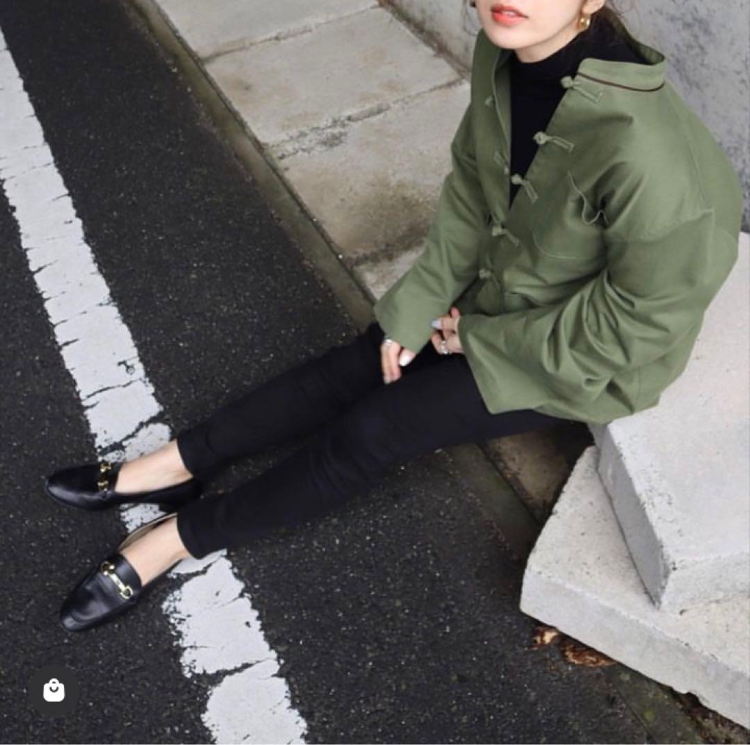 【試着のみ】epa military china shirt 大人気　完売品