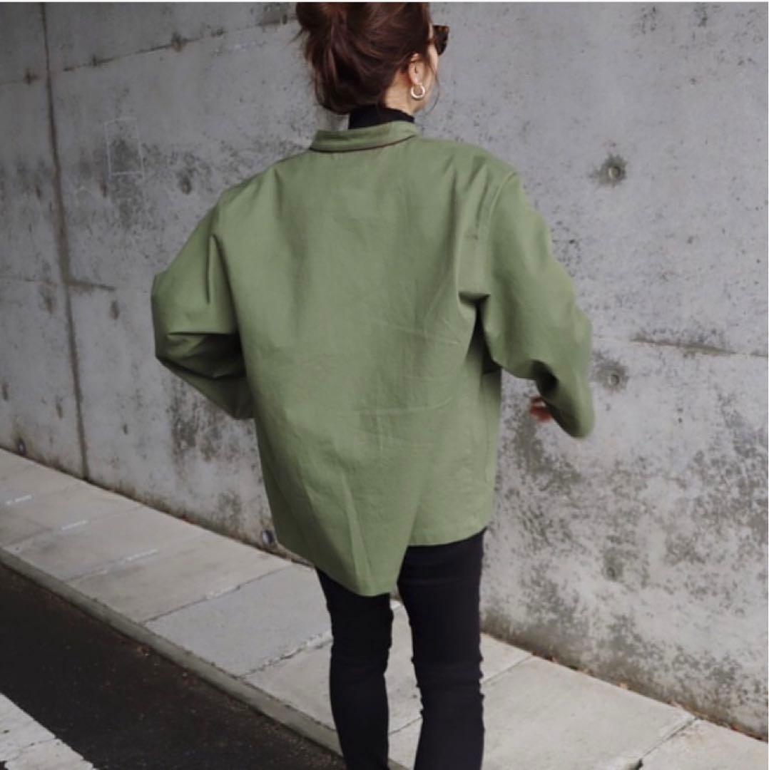 【試着のみ】epa military china shirt 大人気　完売品