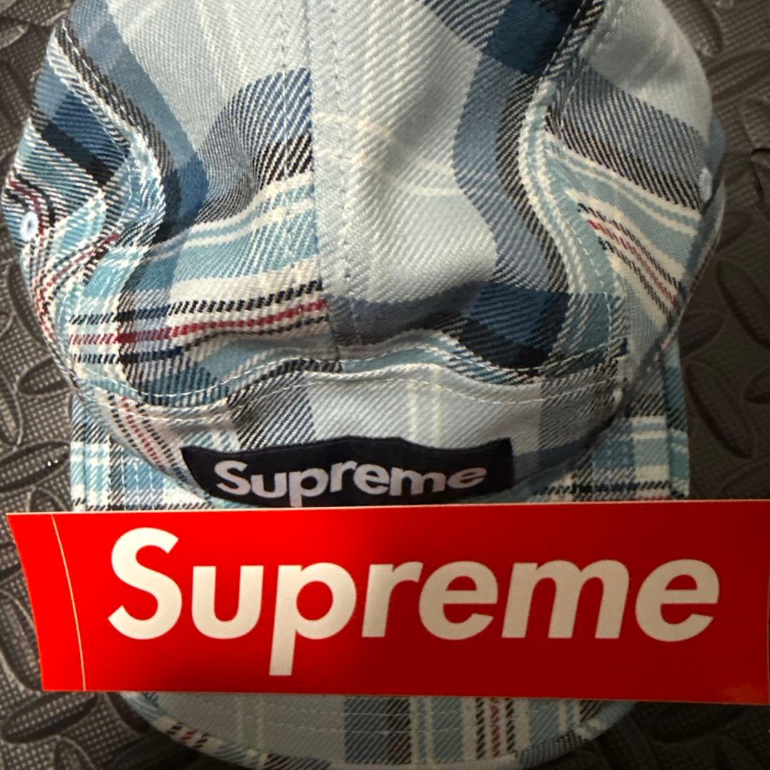 Supreme cap ステッカー付 未使用