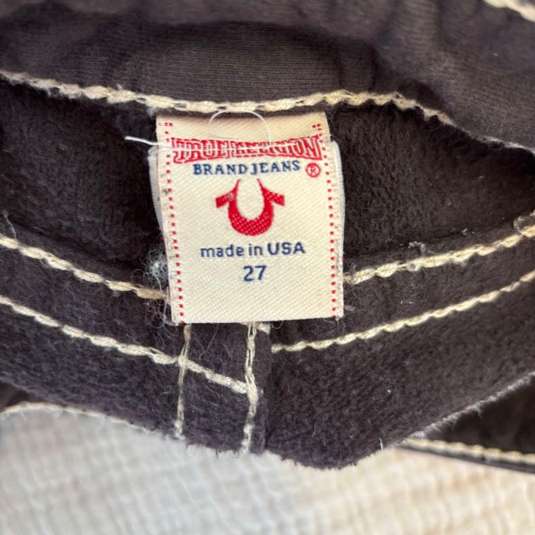 00s True Religion スウェットフレアパンツ