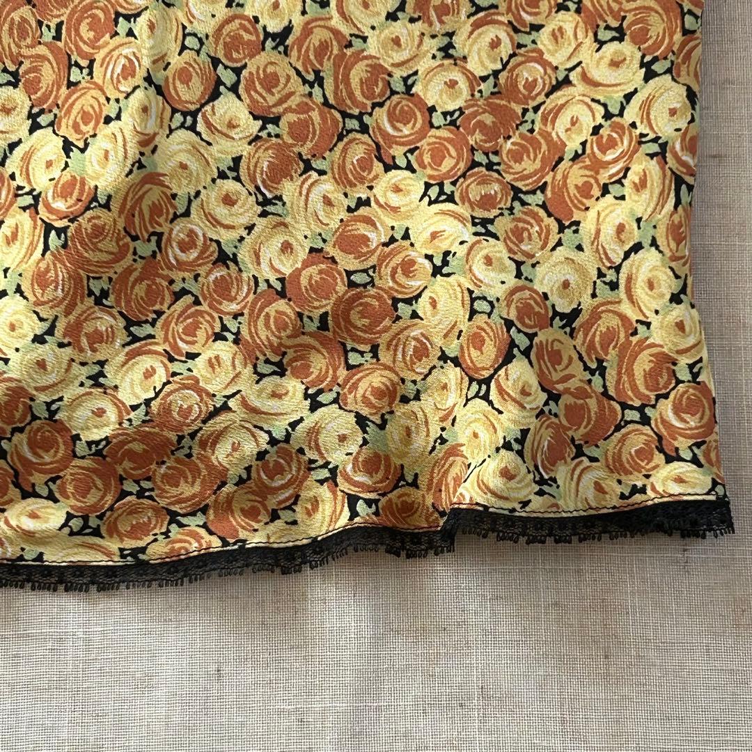 【美品】BETSEY JOHNSON 花柄キャミソール Pサイズ ヴィンテージ