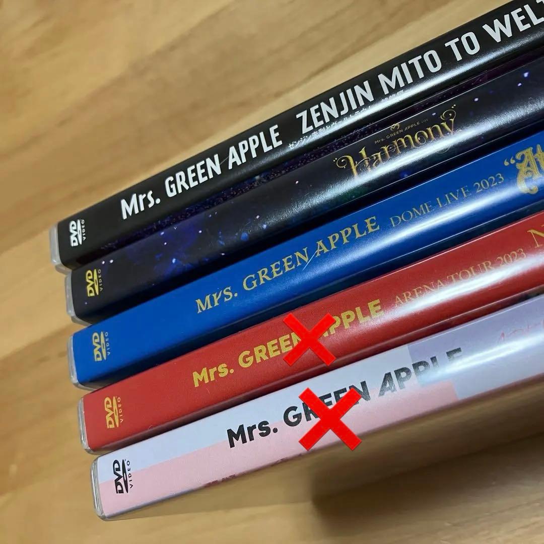 Mrs. GREEN APPLE ライブDVD