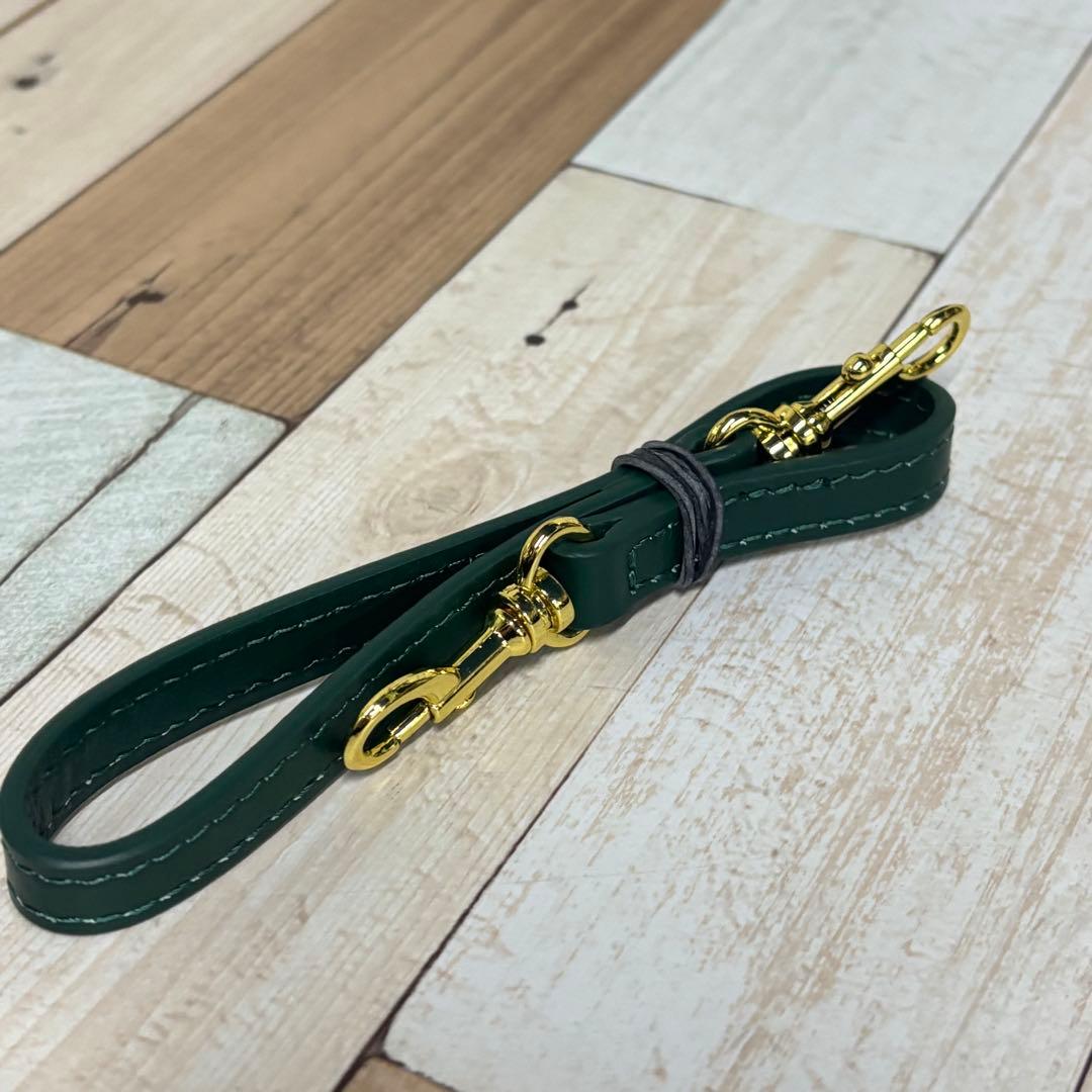 ③ GENUINE CROCODILE 財布　二つ折り　クロコダイル　グリーン