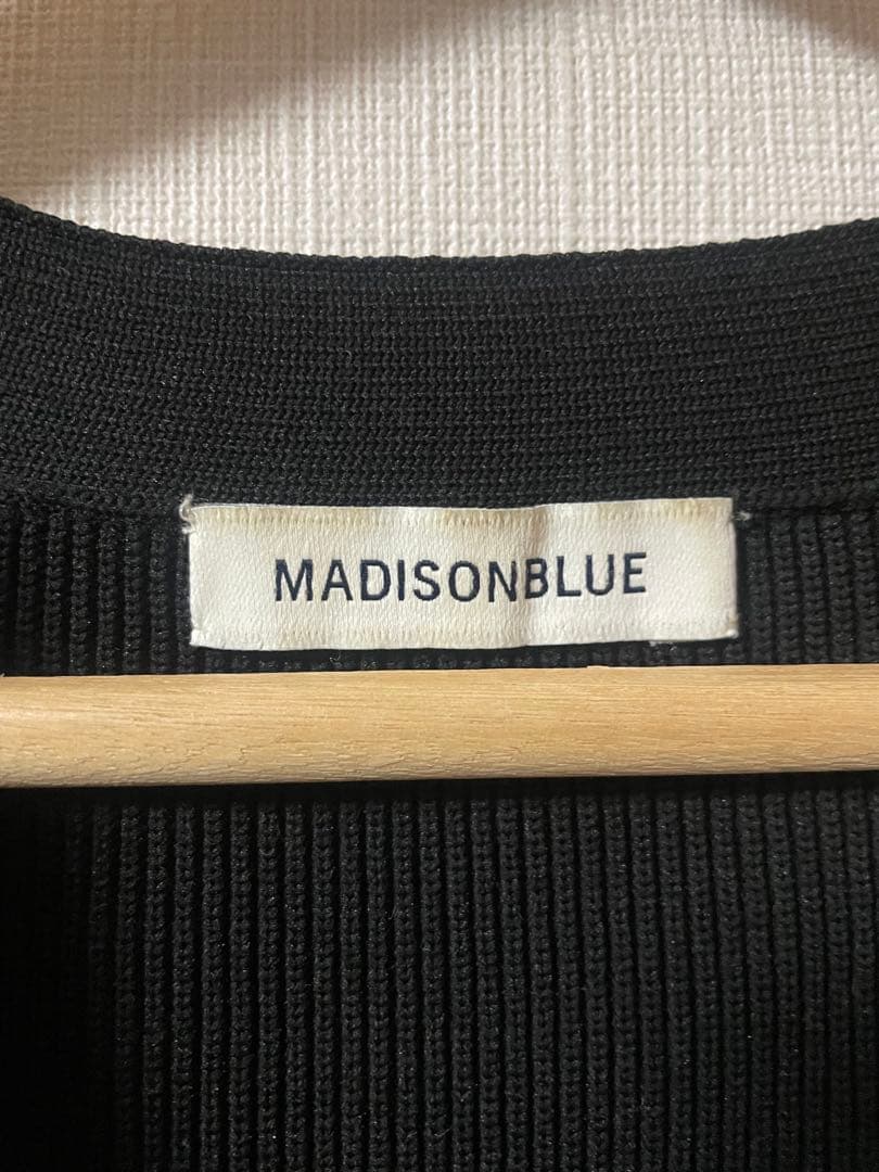 MADISONBLUE マディソンブルー　BIG KNIT Vネックカーディガン