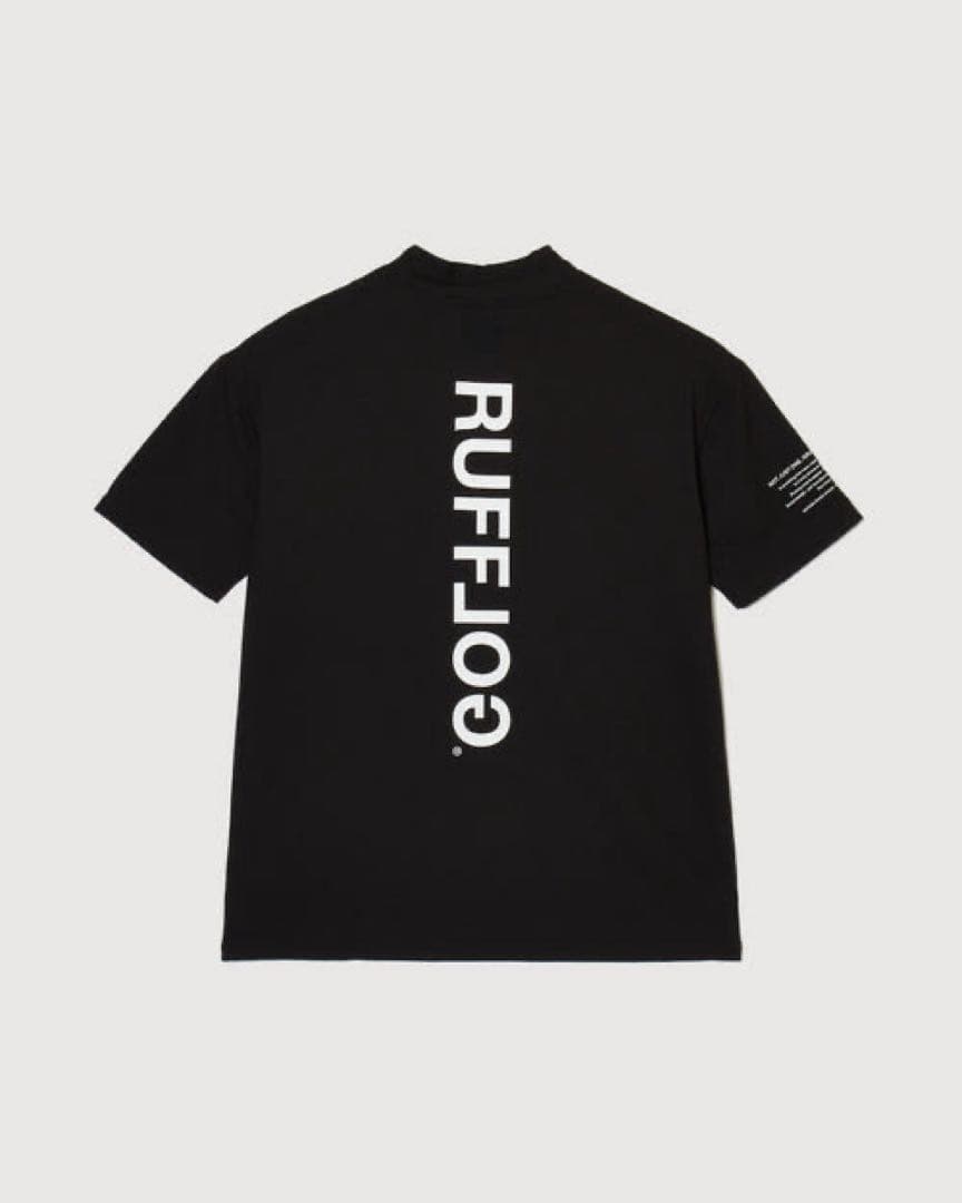 RUFFLOG ラフロッグ　モックネック　　TEE サイズXXL ブラック