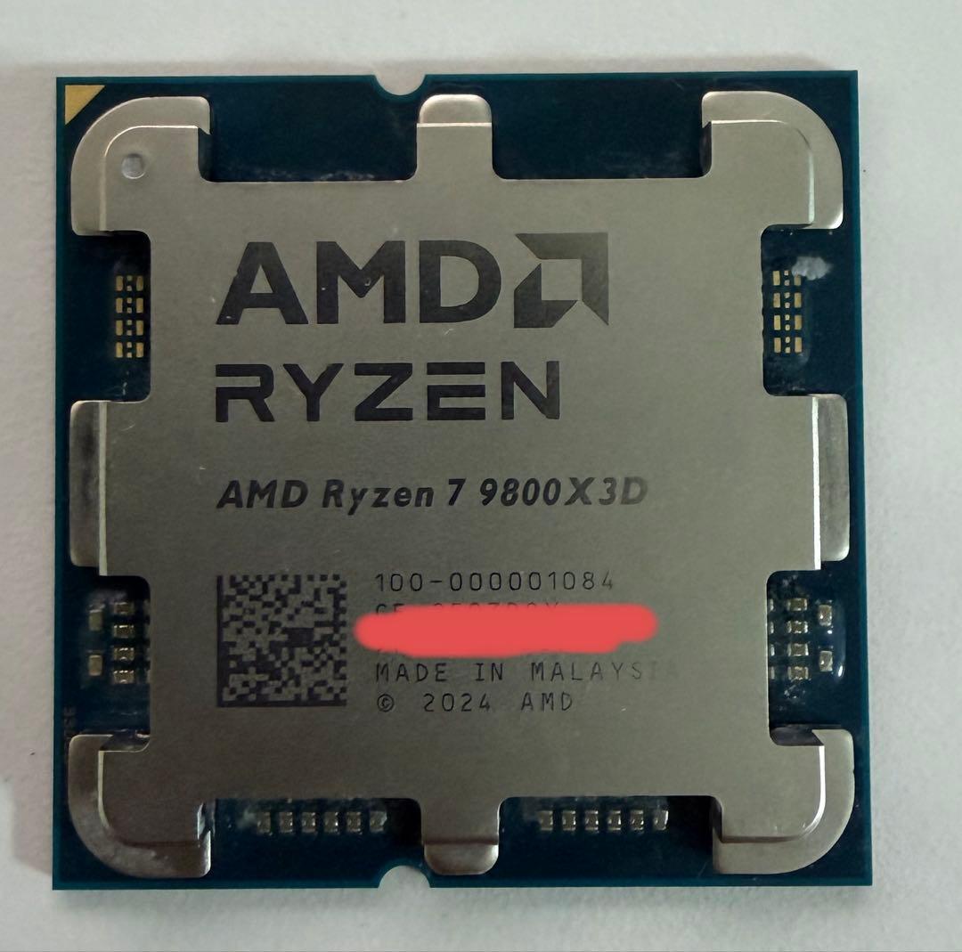 り*う様 【ジャンク】CPU AMD RYZEN7 9800X3D